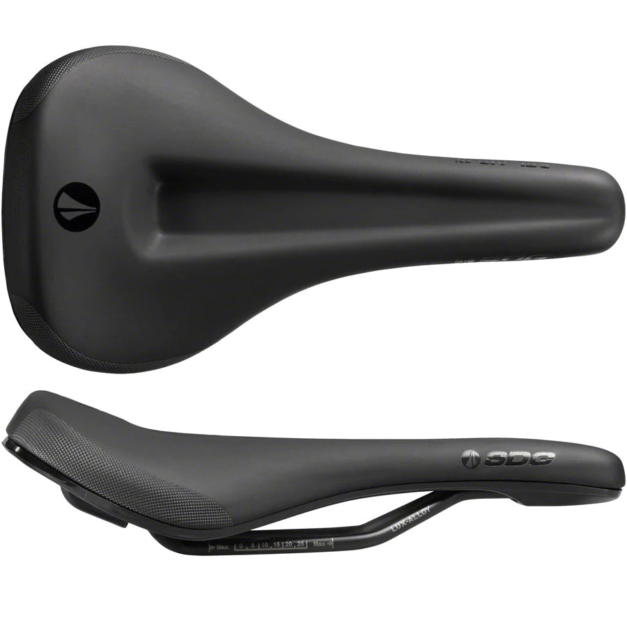 Bel-Air V3 Max Saddle, Lux-Alloy Rails, Black