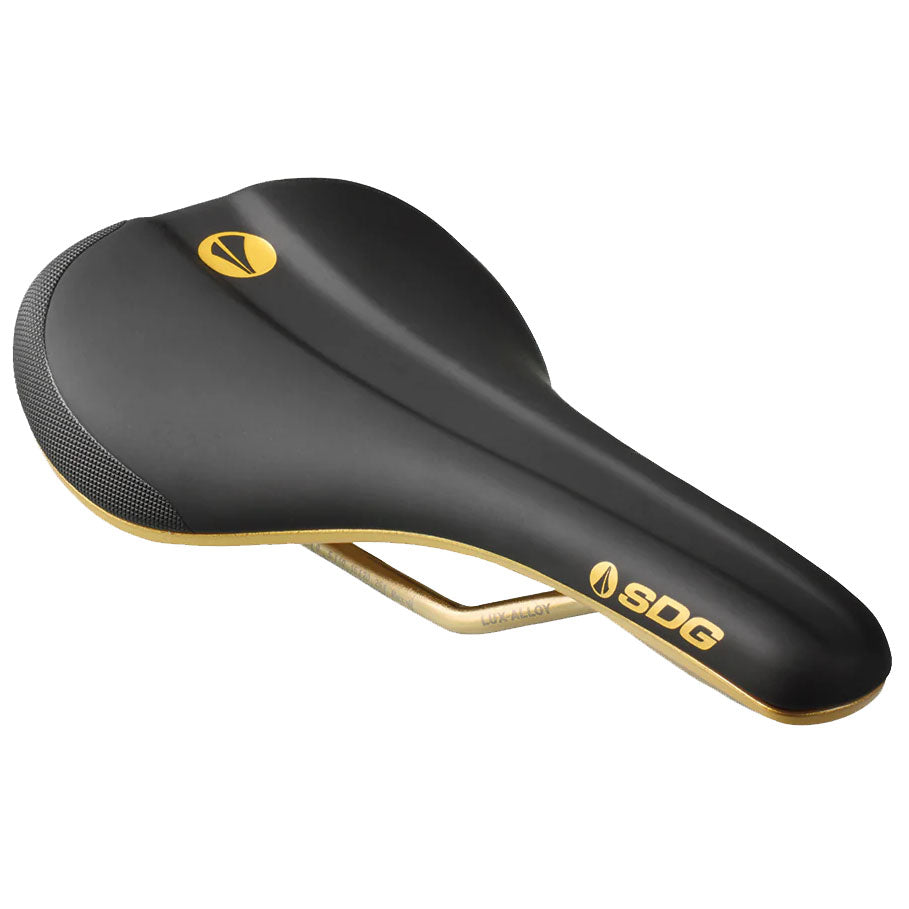 Bel-Air V3 Galaxic Saddle, Lux Rails, Black/Gold