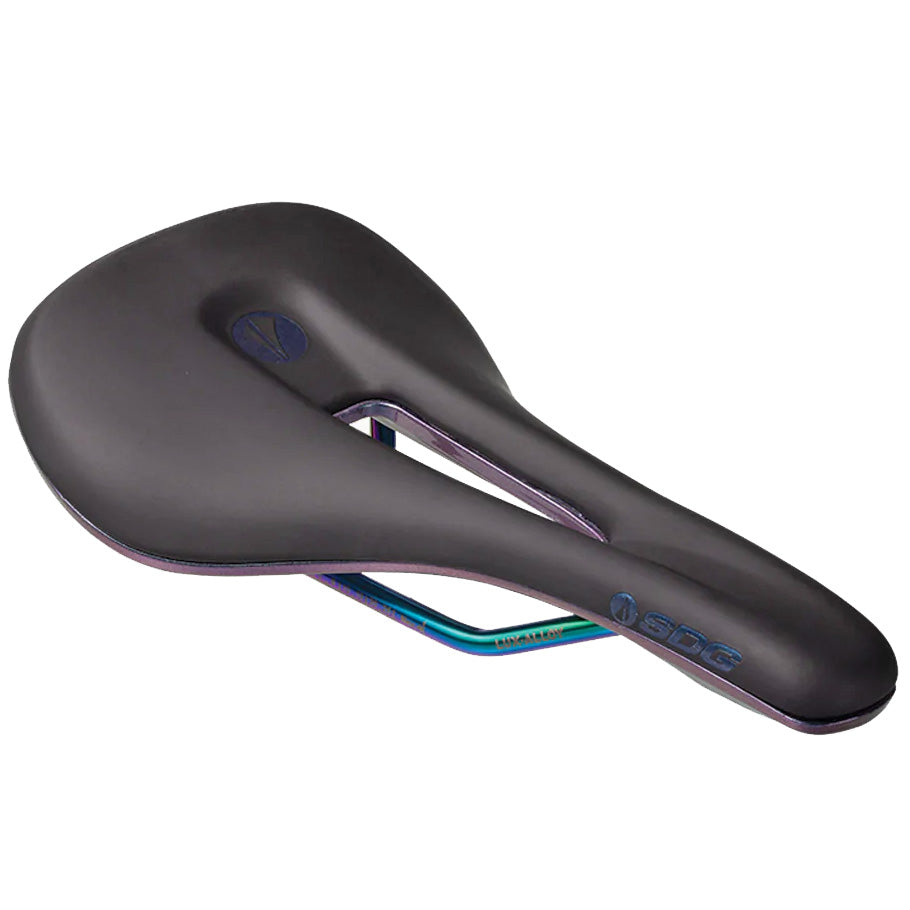 Bel-Air V3 Overland Saddle, Lux-Alloy Rails, Black/Oil
