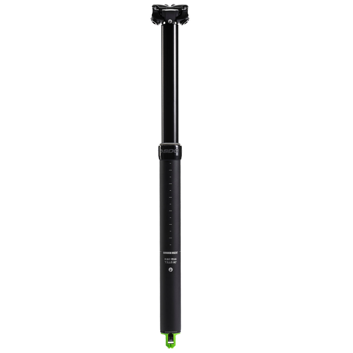 Tellis V2 Dropper Seatpost (150mm) 30.9mm, Black