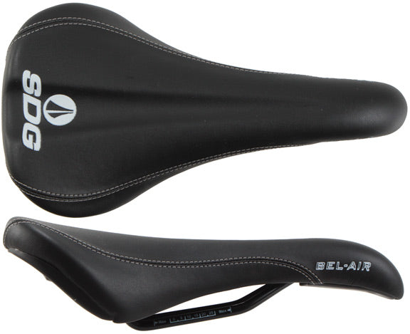 Bel-Air RL Saddle, Steel Rail - Black/Black