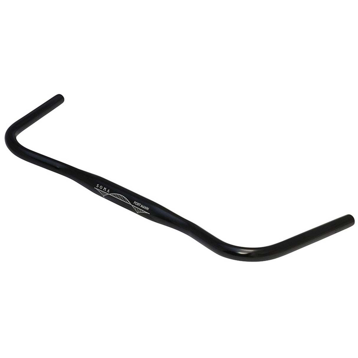 Port Mann Handlebar, (31.8) 25mm/650mm - Black
