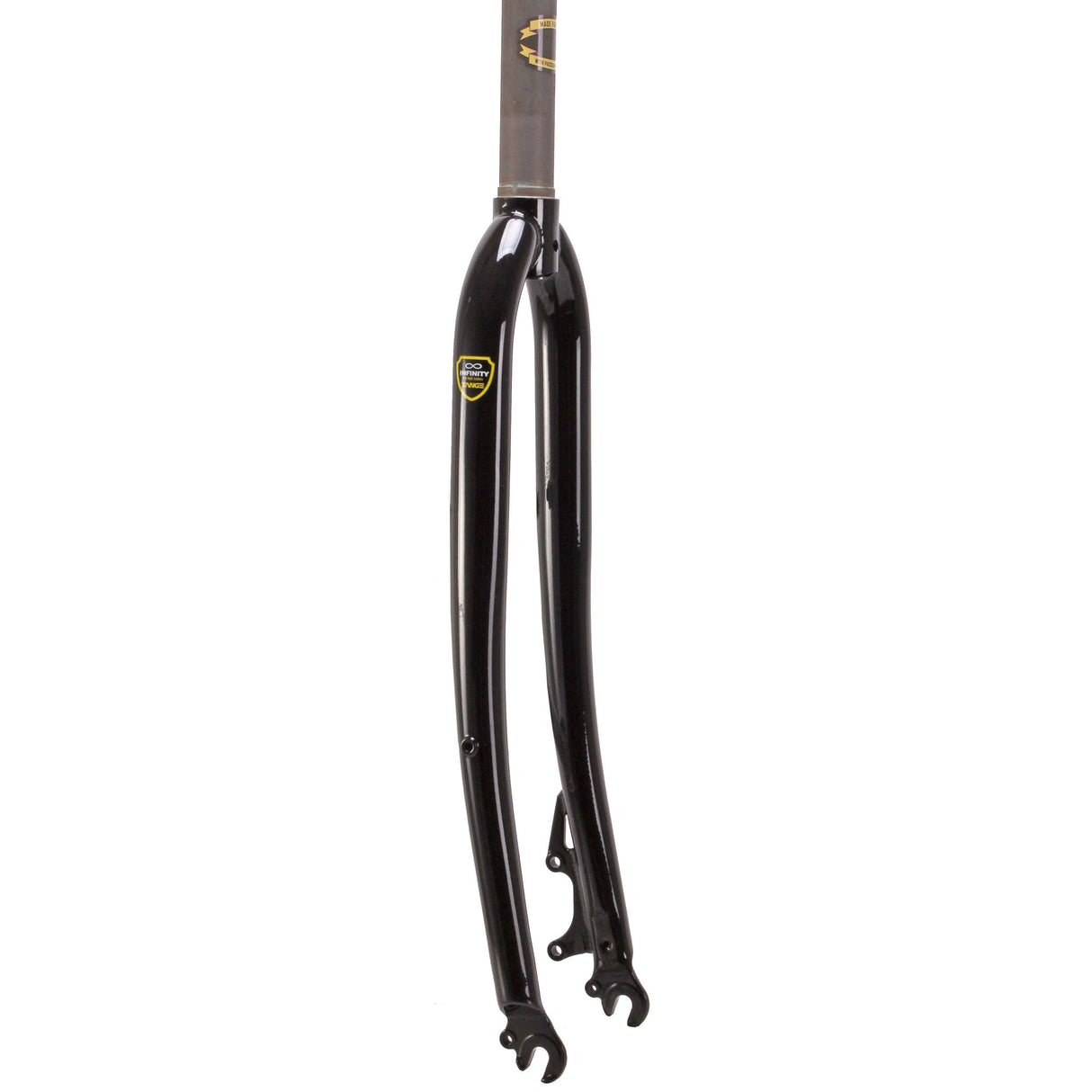 Curved MTB Disc Fork, 26" 1-1/8", Black