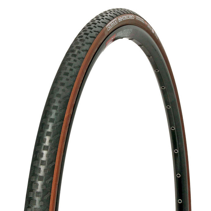 Shikoro K Tire, 700x42c - Black/Brown