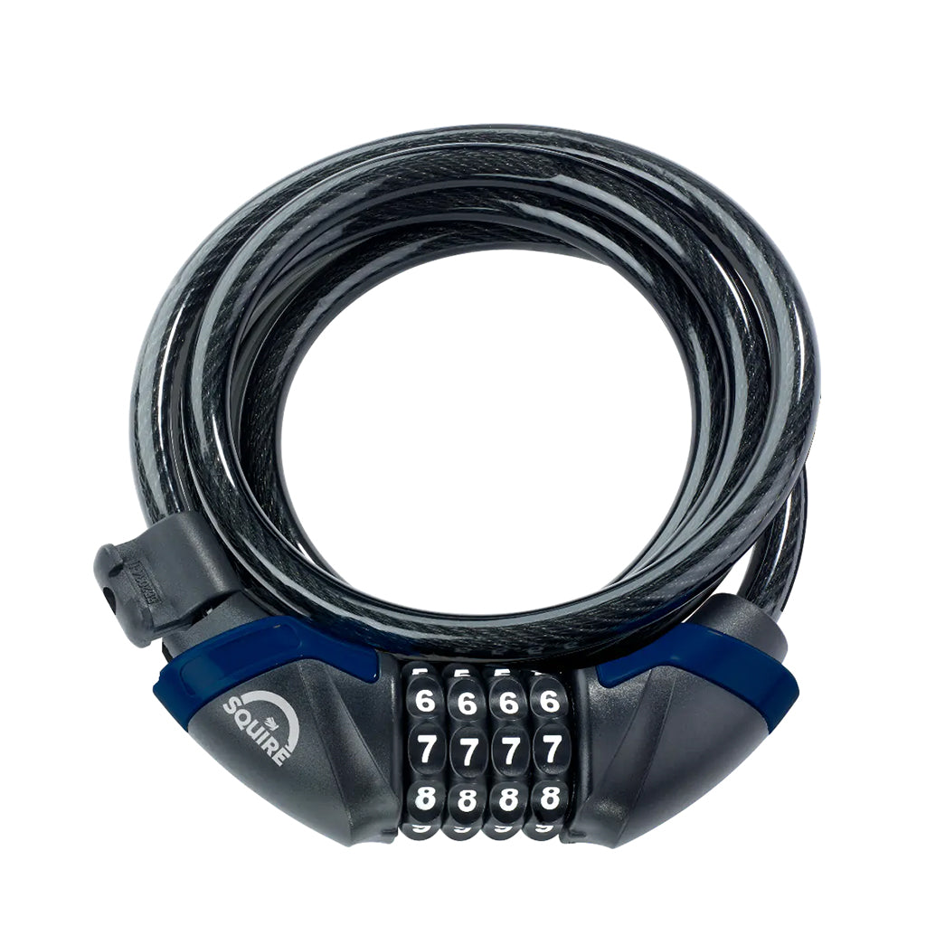 Kilda Combi (10/1800) Cable Lock, 1800mm, Black