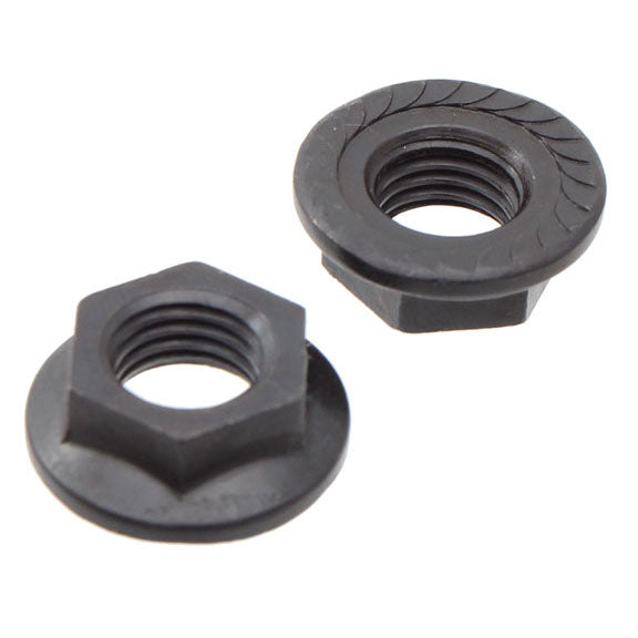 Crank Fixing Nuts, JIS 14mm - Pair