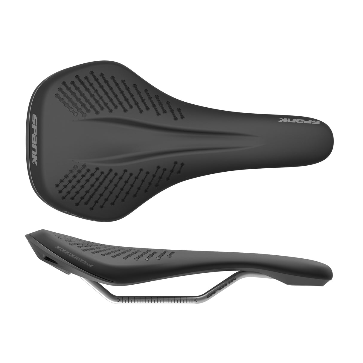 Oozy 220 Saddle, Black/Gray