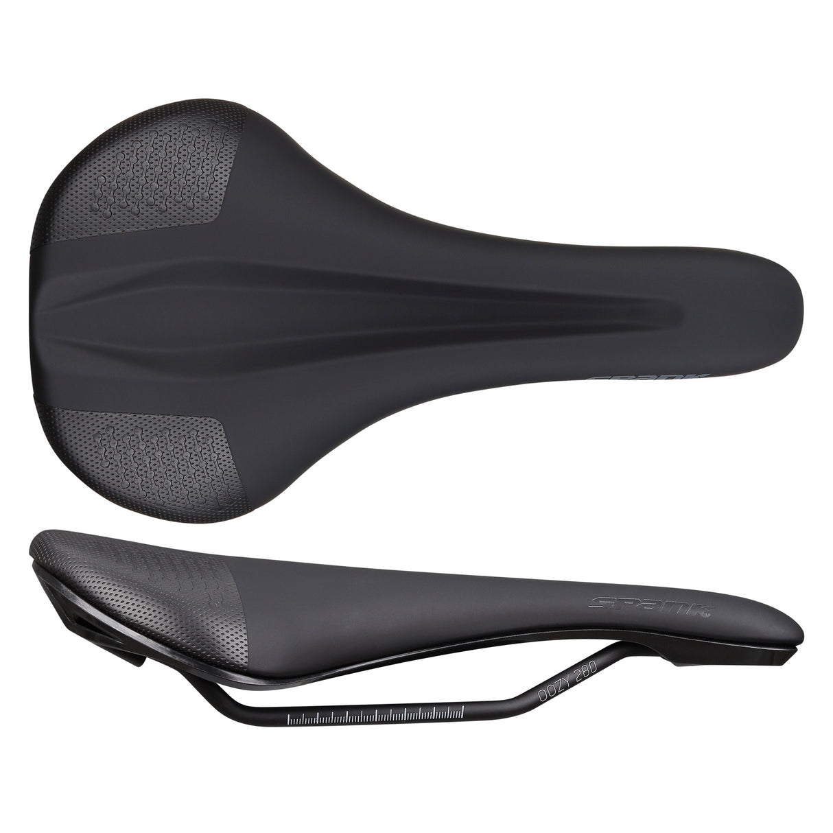 Oozy 280 Saddle, Black/Gray