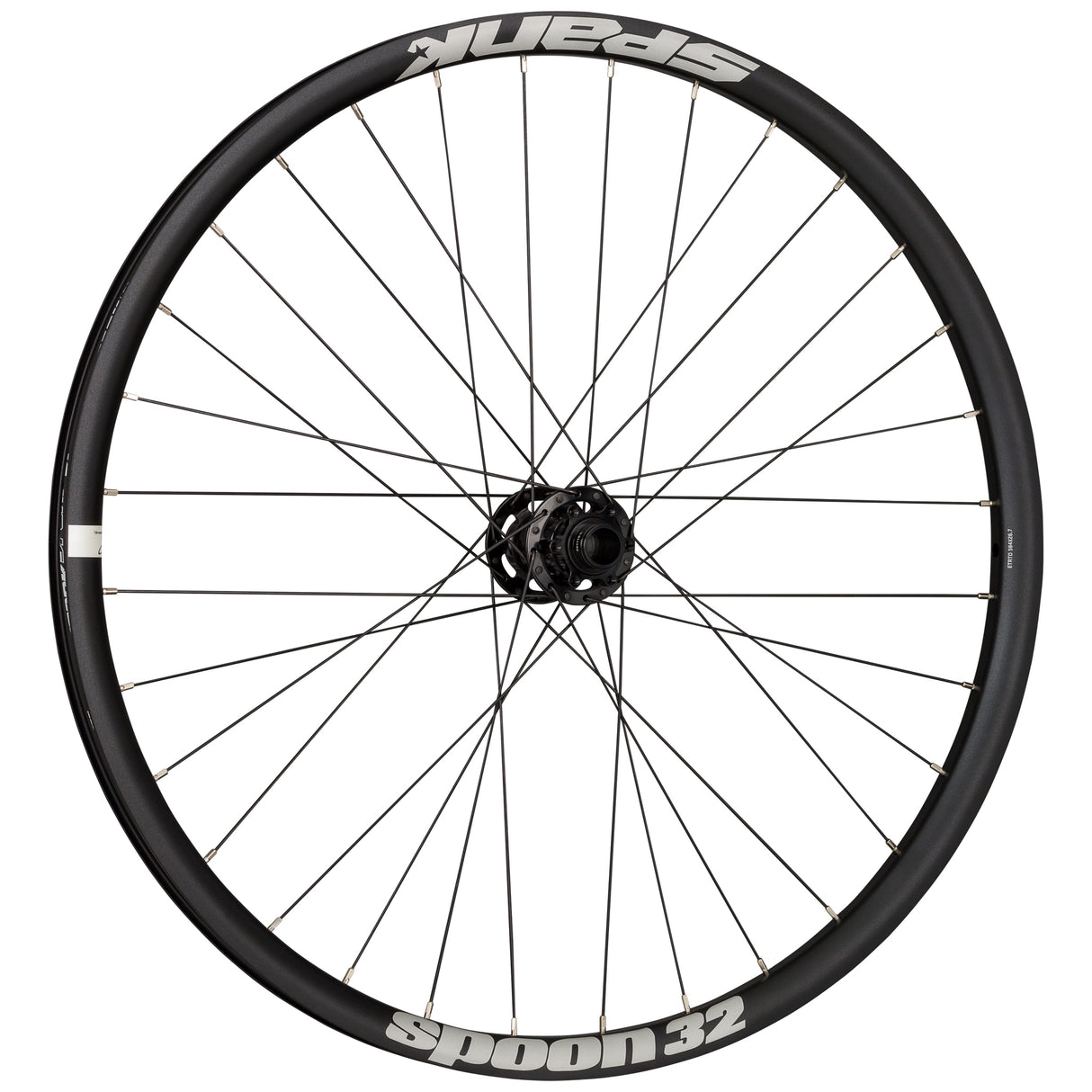 Spoon 32 26" Front Wheel, 20x110mm, 32h - Black