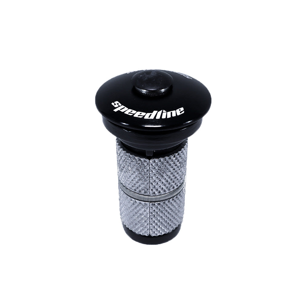 Speedline Parts | 1 1/8" Black Expander Plug and Top Cap
