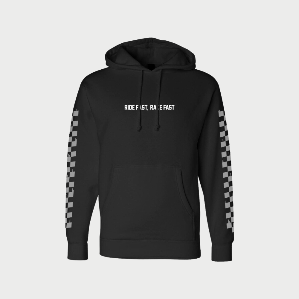 Supercross BMX | Ride Fast Race Fast Pullover Hoodie