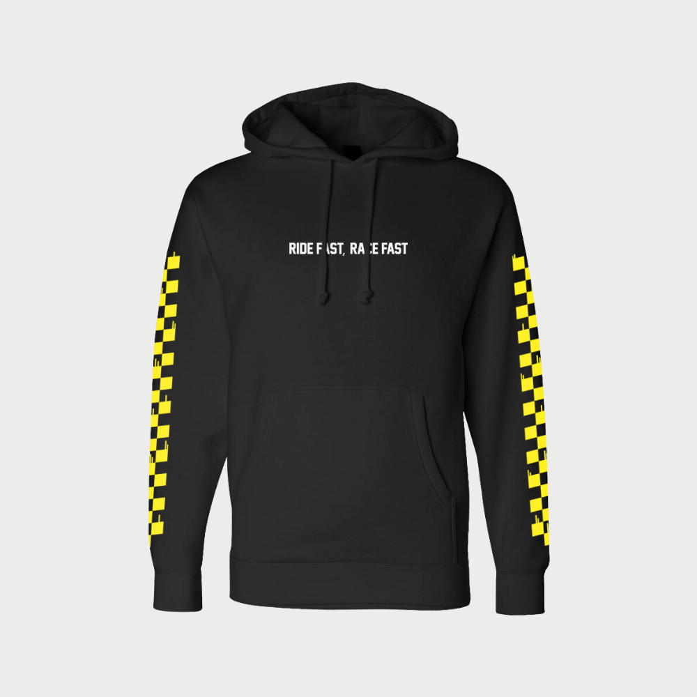 Supercross BMX | Ride Fast Race Fast Pullover Hoodie