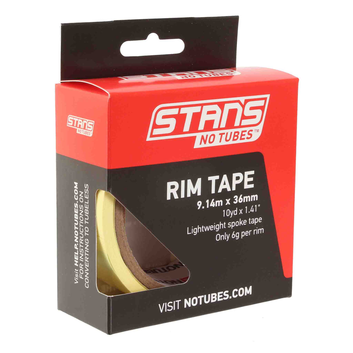 Yellow Rim 36mm Tape, 10 Yard Roll NLA>