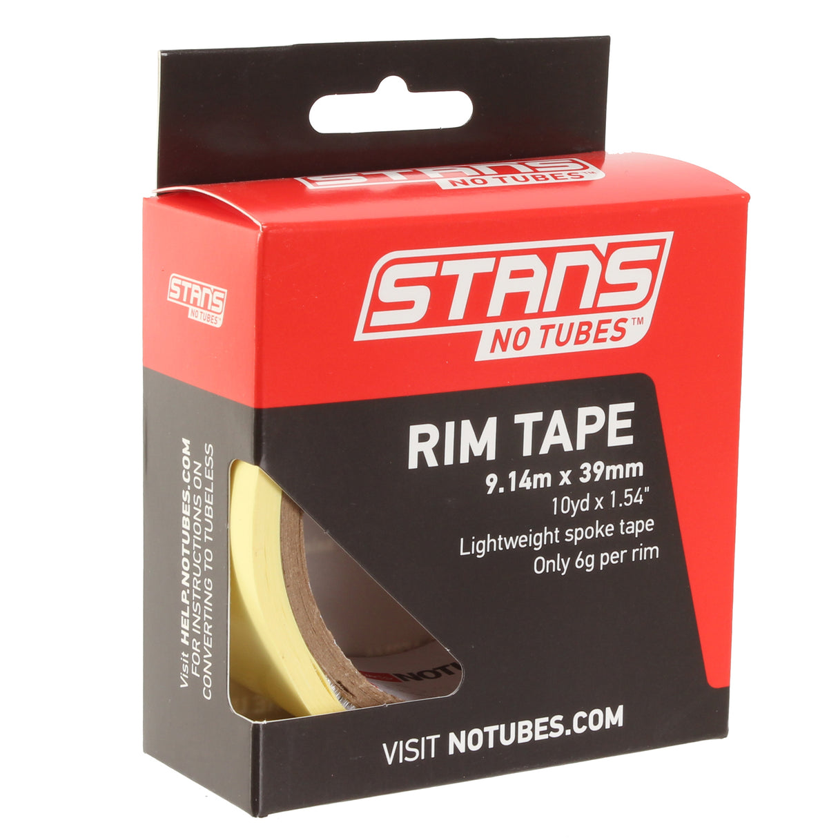 Yellow Rim 39mm Tape, 10 Yard Roll NLA>