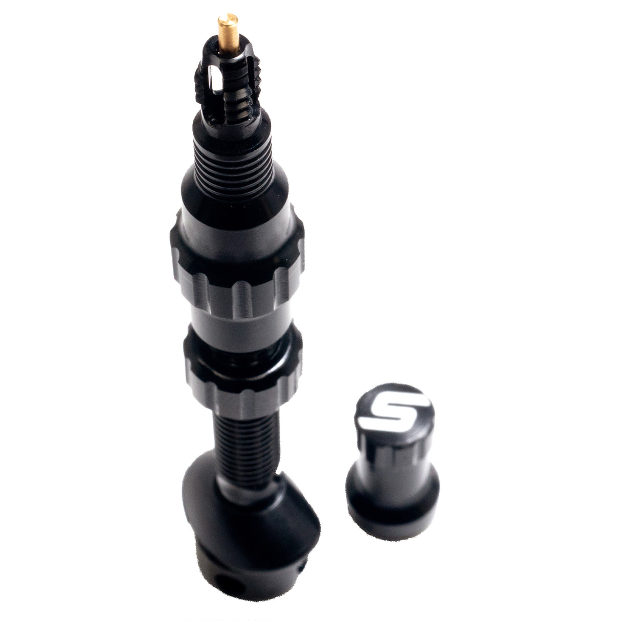 Exo-Core Valves, Extra Tall (63mm), Pair, Black