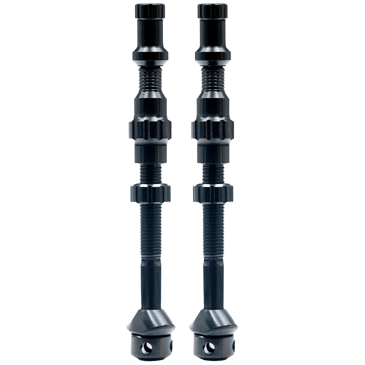 Exo-Core Valves, Tall (53mm), Pair, Black