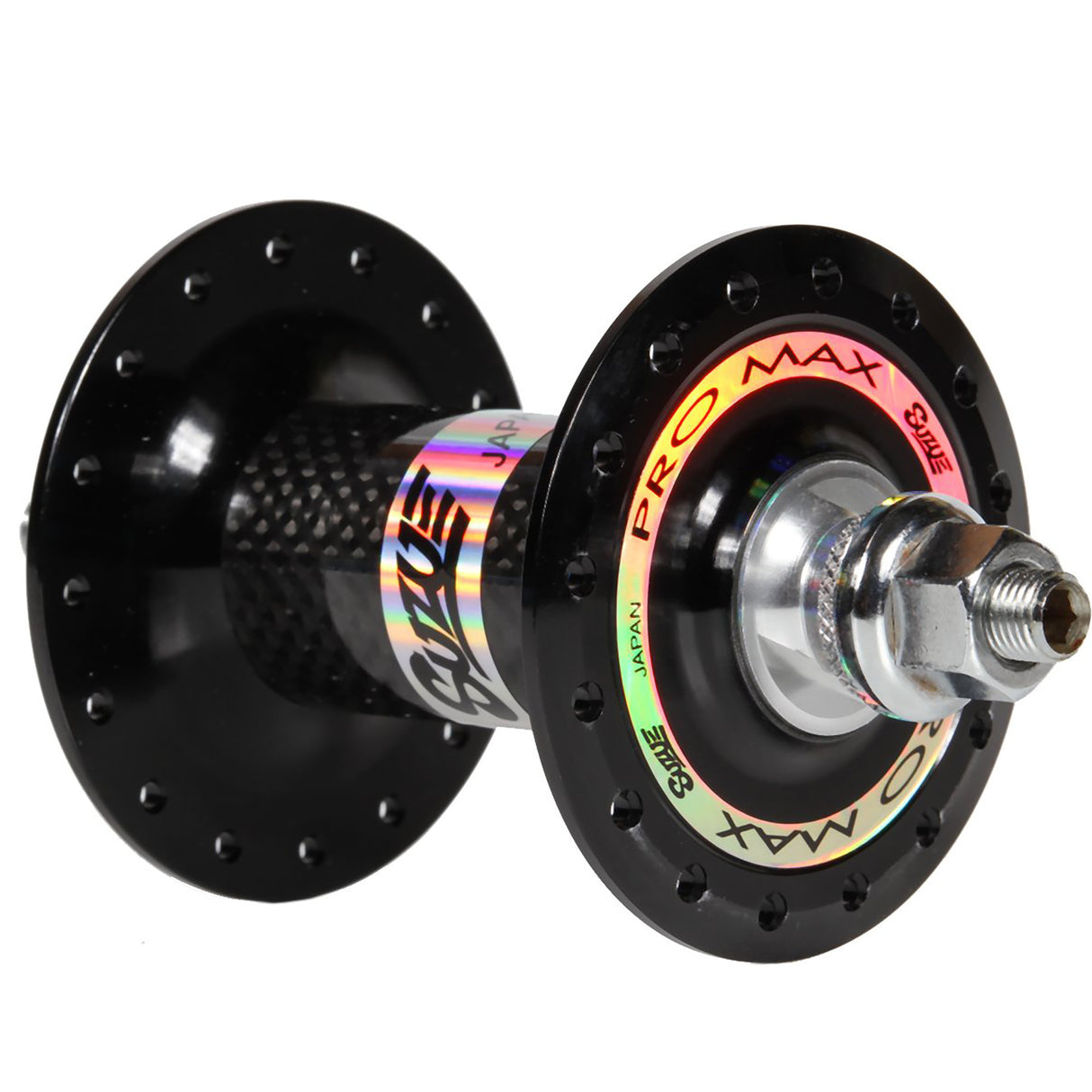 Carbon Pro Max SB Track Front Hub, 100x32h, Black