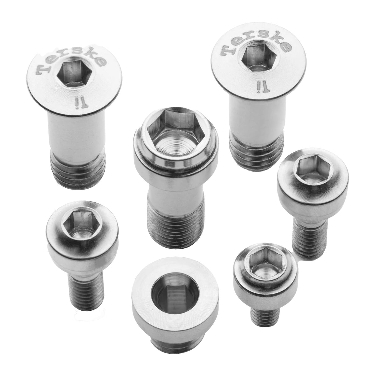 Bolt Kit, Rear Derailleur, Transmission G, Natural Ti