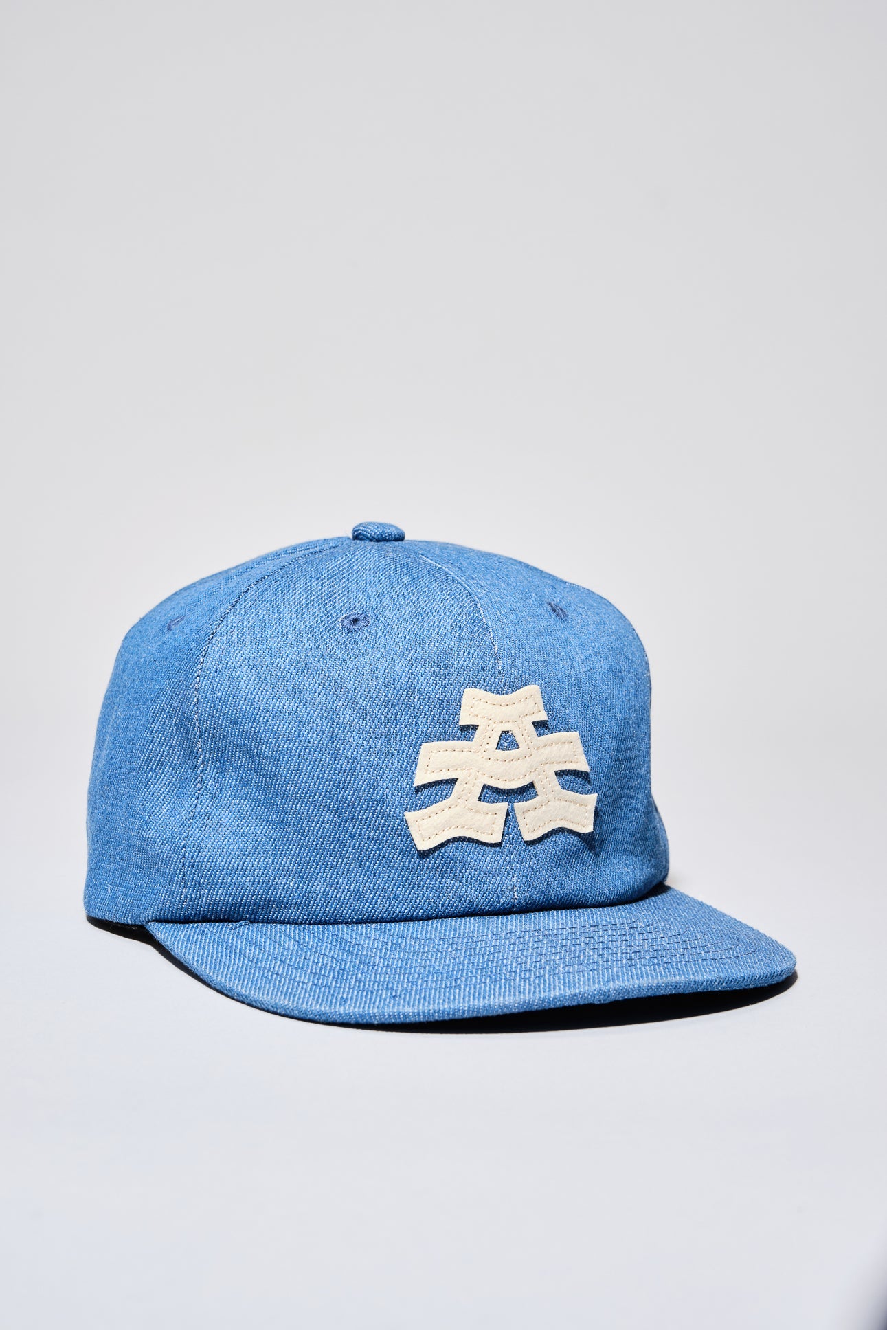 The Athletic Wavy A Denim Hat