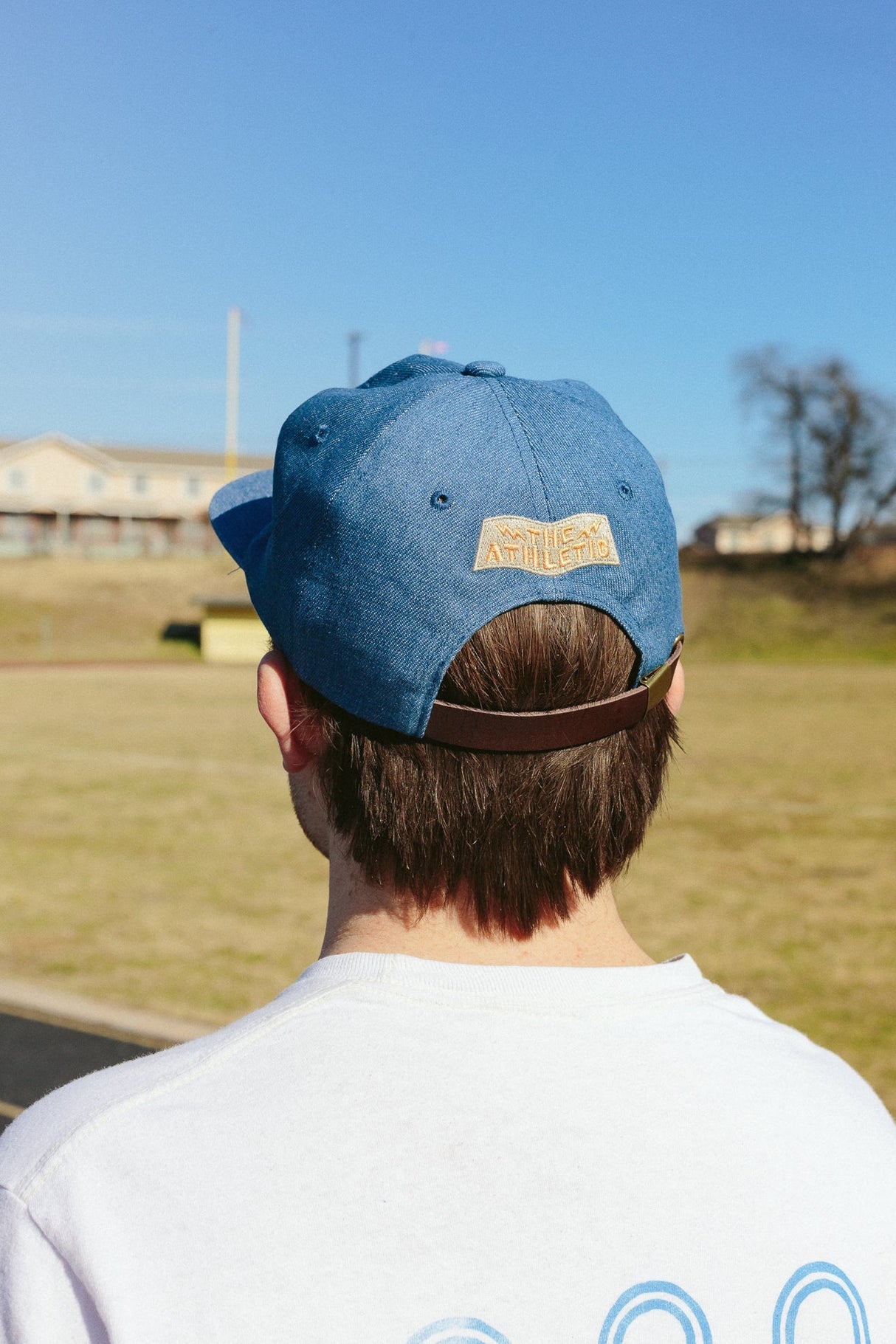 The Athletic Wavy A Denim Hat