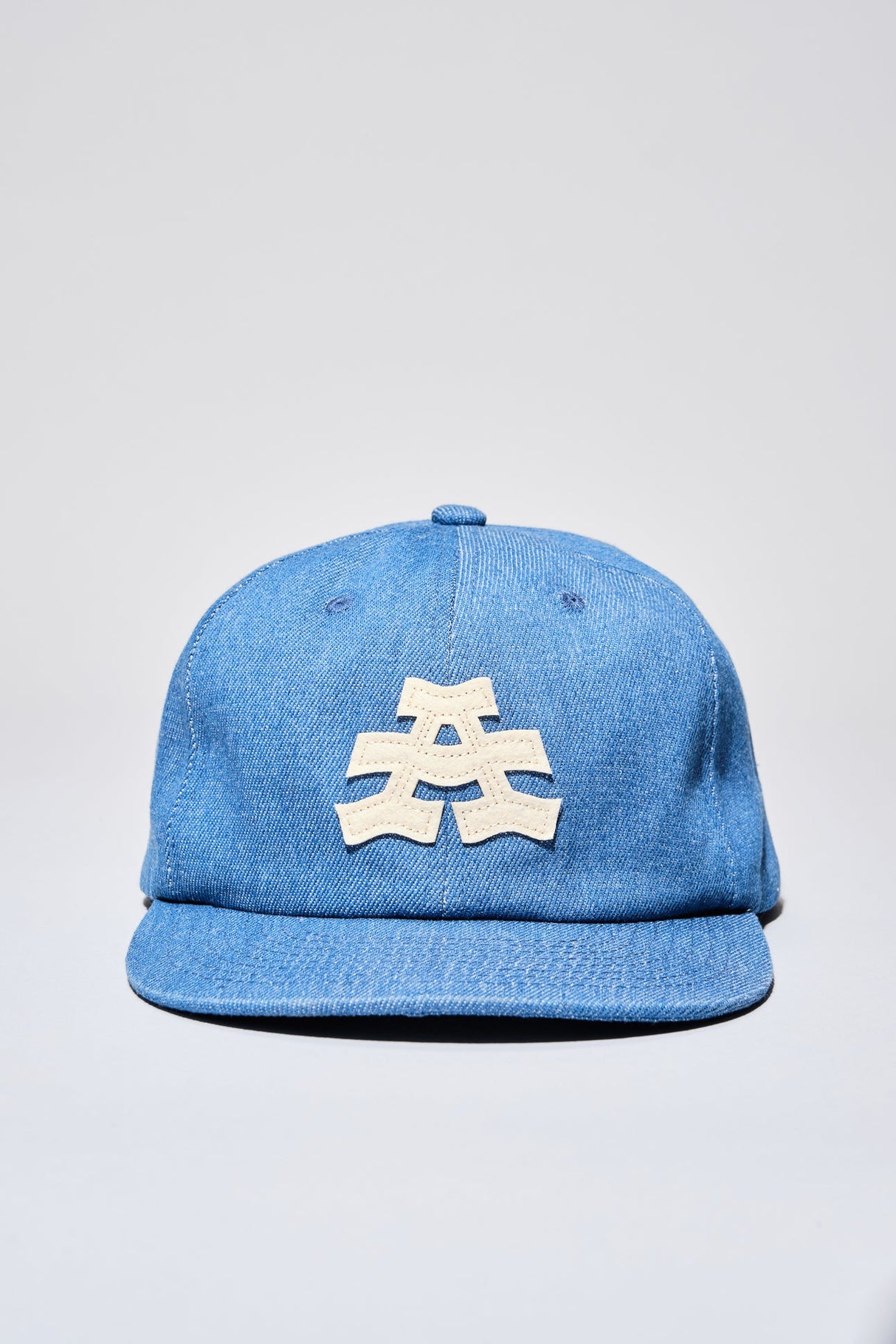 The Athletic Wavy A Denim Hat