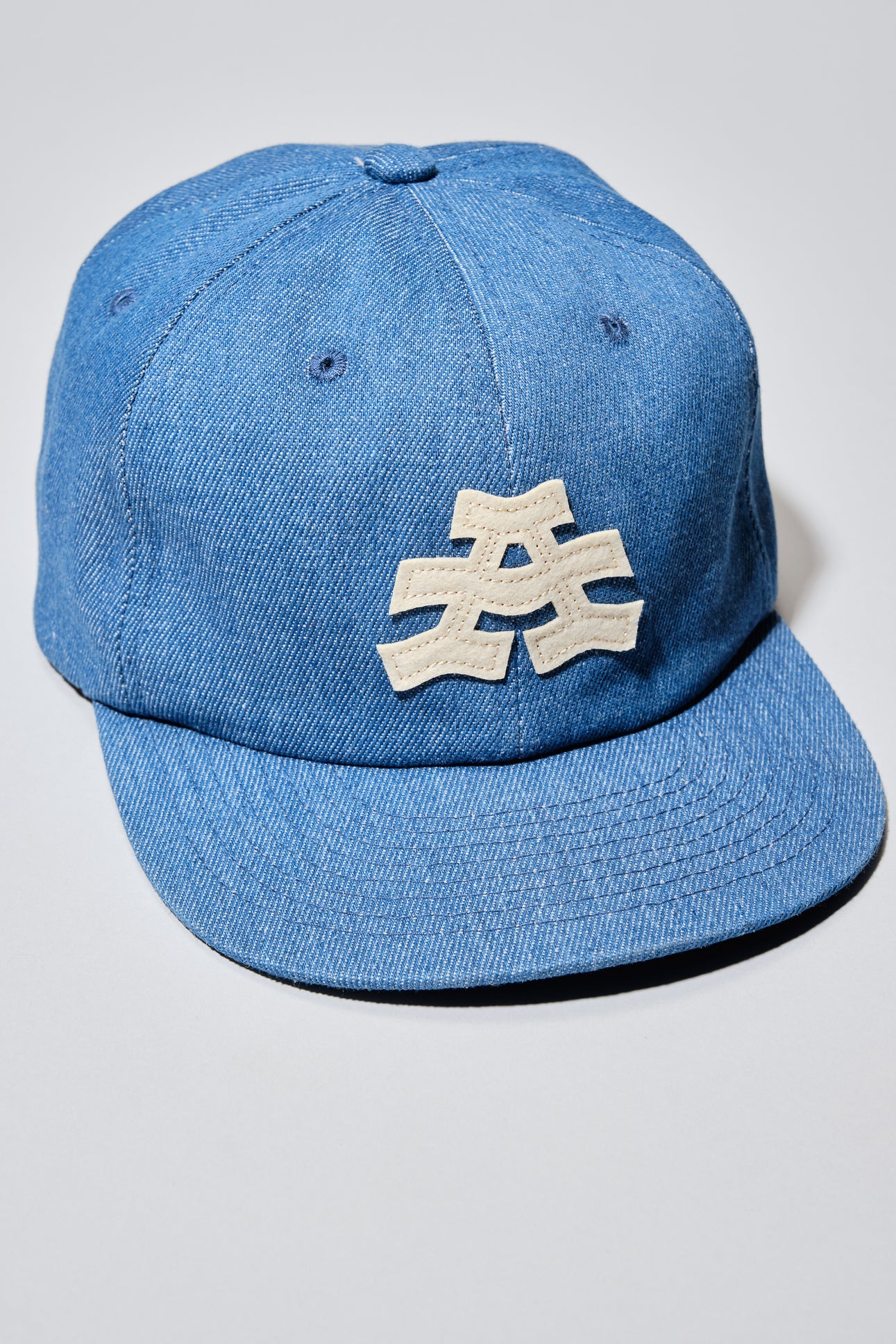 The Athletic Wavy A Denim Hat