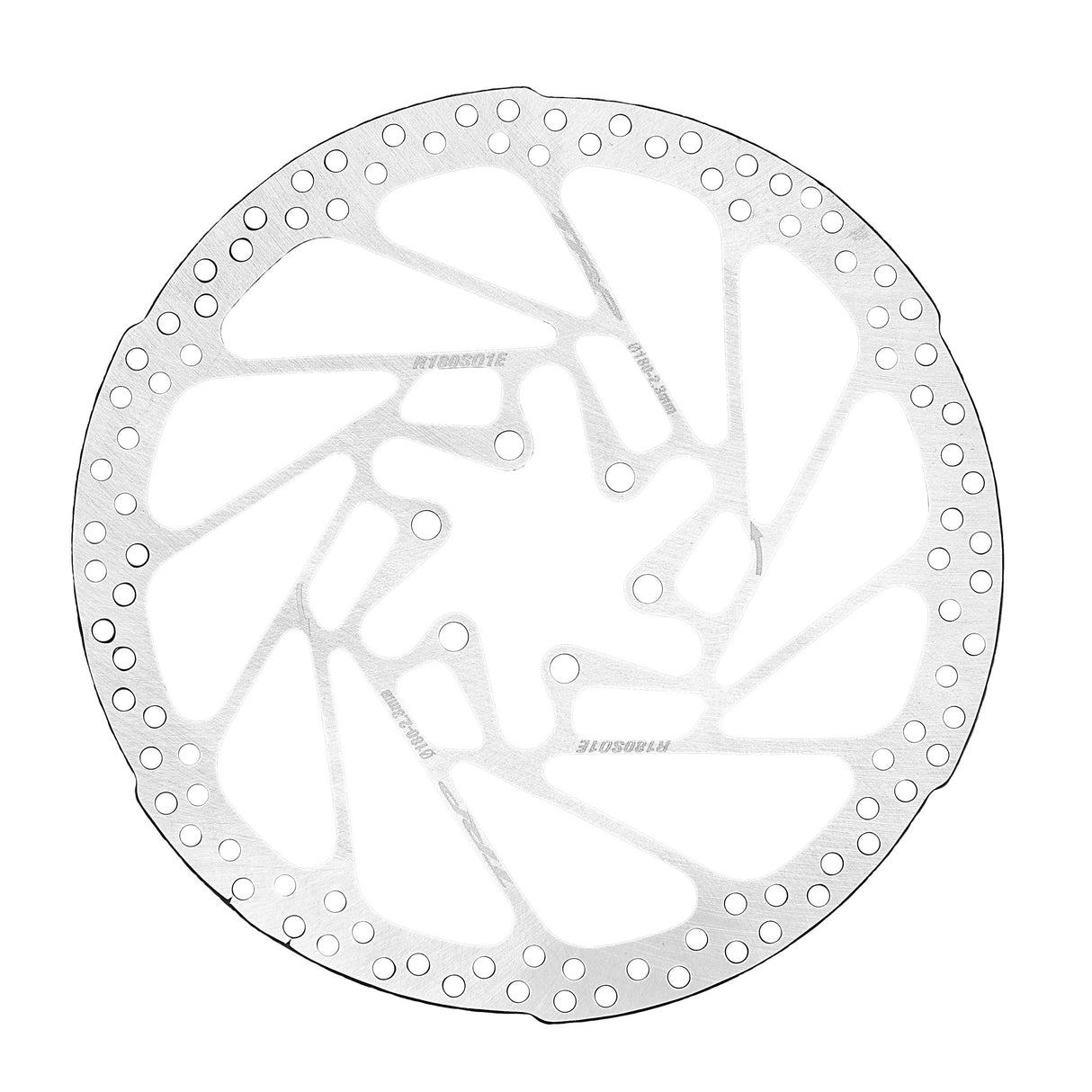 1-Piece 6-Bolt Rotor, 2.3mm Thick, 180mm