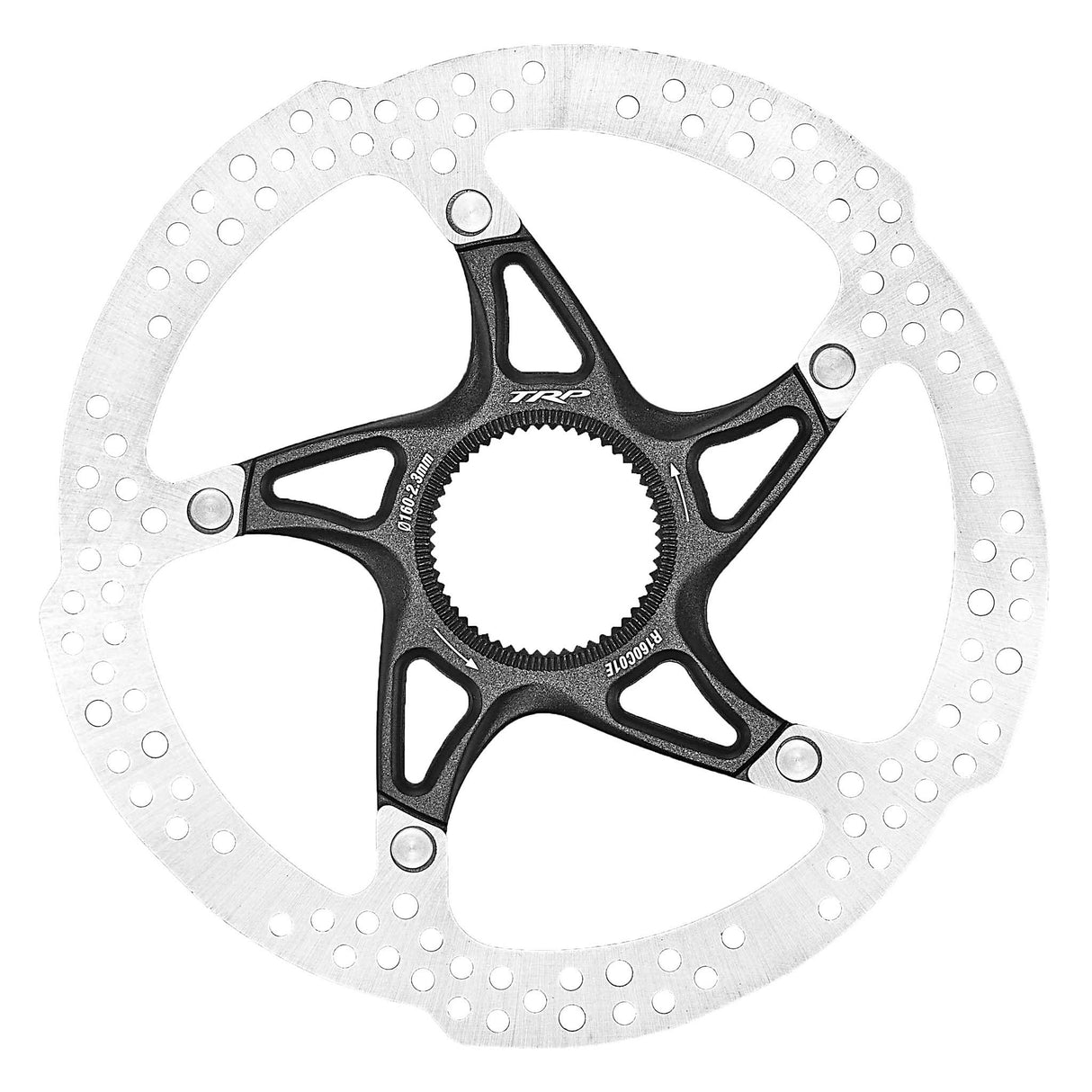 2-Piece Center Lock Rotor, 2.3mm Thick, 160mm NLA