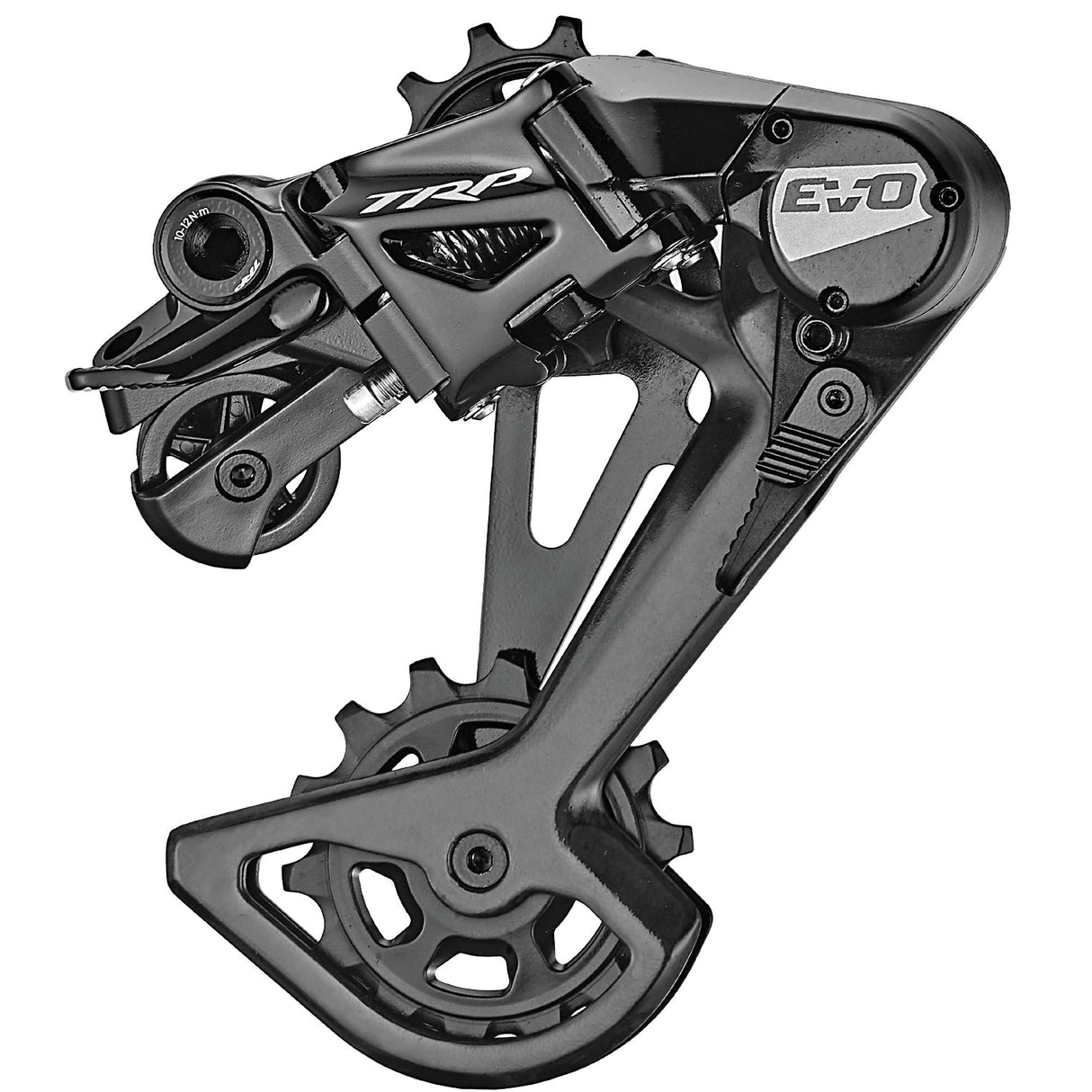 EVO 12sp Rear Derailleur, Black/Silver
