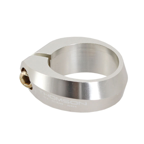 Bolt-On Seat Clamp, 31.8mm, 1-1/4", Silver