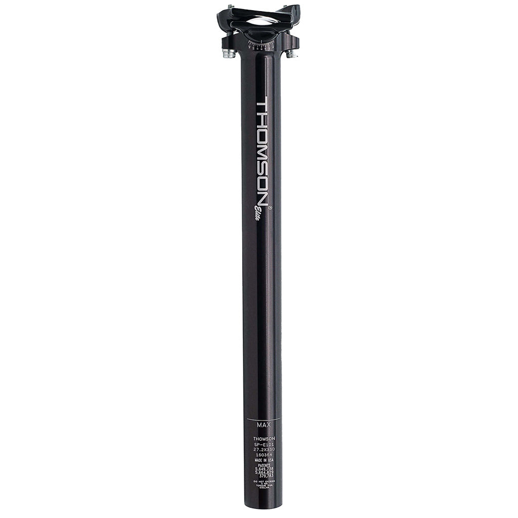 Elite Seatpost, 27.4 x 410mm, Black