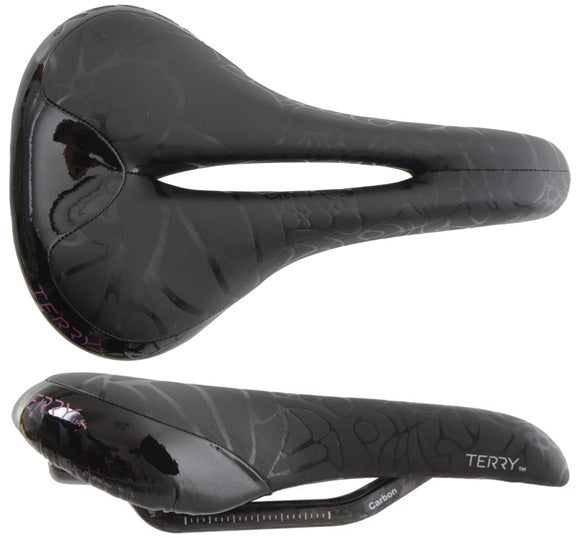 Butterfly Carbon Womens Saddle, Black
