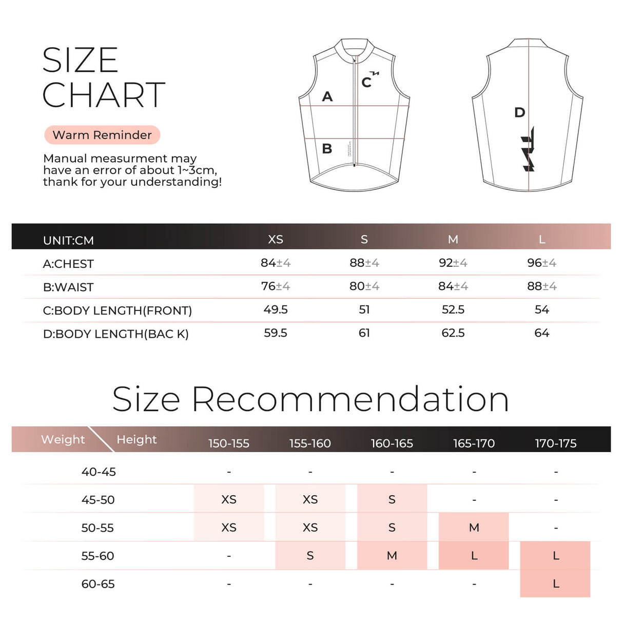 TVI Women's Cycling Vest Windproof - MJ008