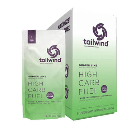 High Carb Fuel, Ginger Lime, 6/Count