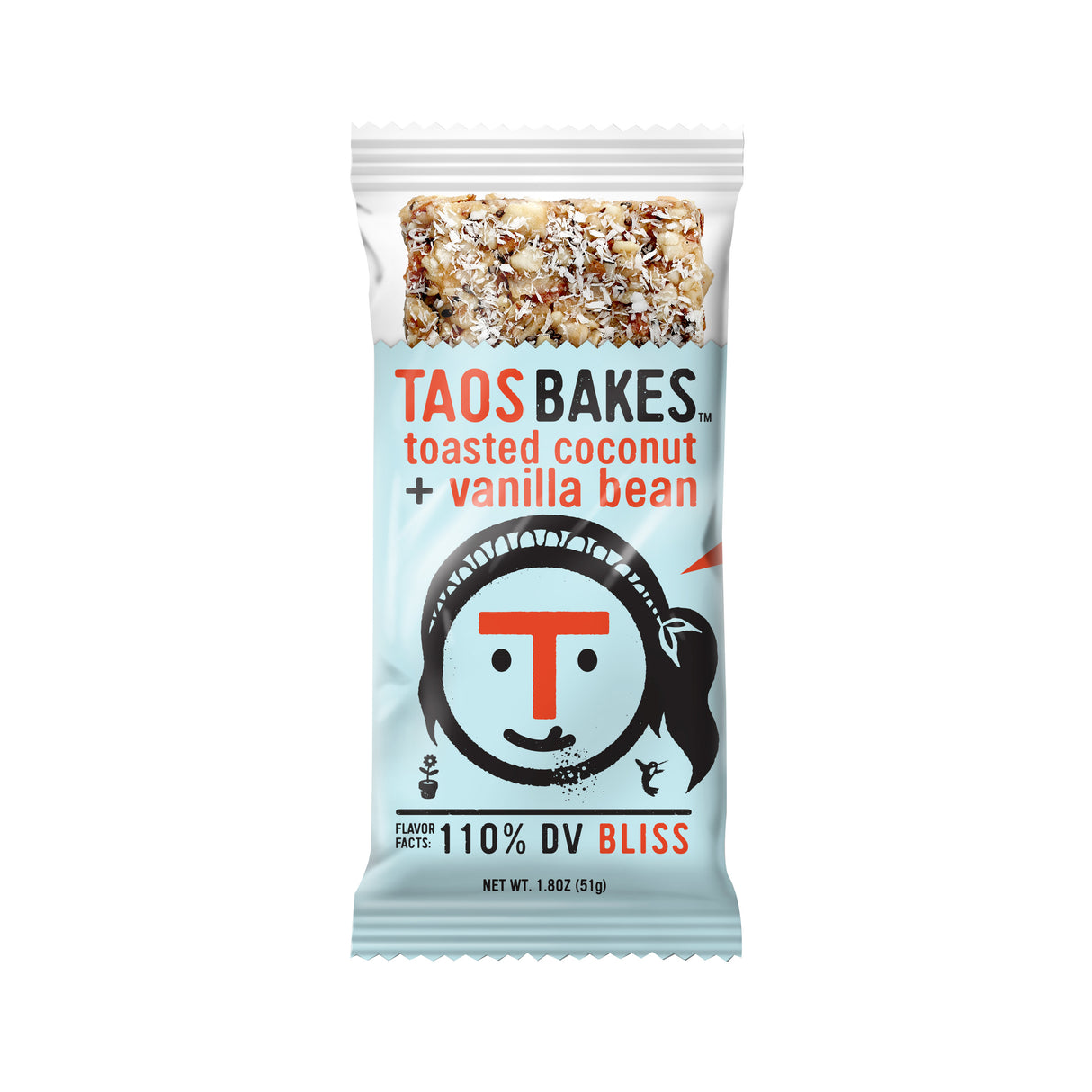 Energy Bar, Toasted Coconut, 12/Count