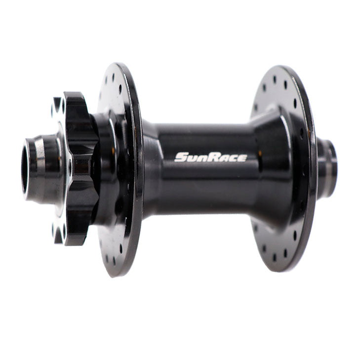MX82 6B Disc Front Hub, Black NLS