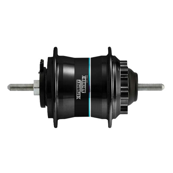 HDS20K Dyno 2.4W Front Hub for Disc Brake, Black