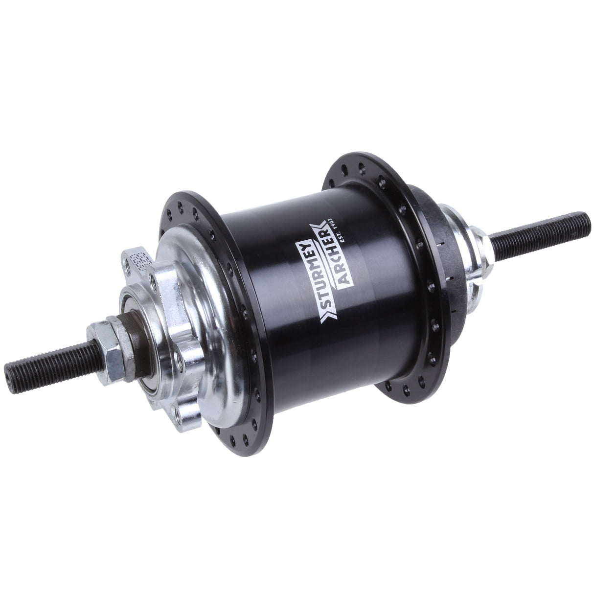 RS-RK3 3-Sp Disc Hub, 36h - Black