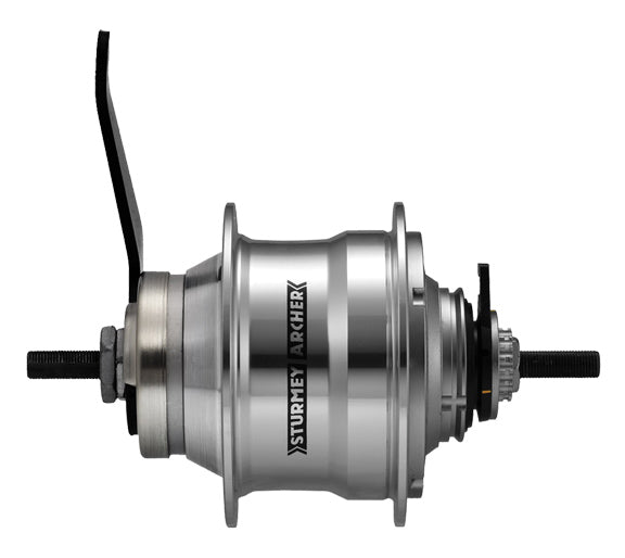 RX-RC5 5-Sp Coaster Hub, 36h - Silver