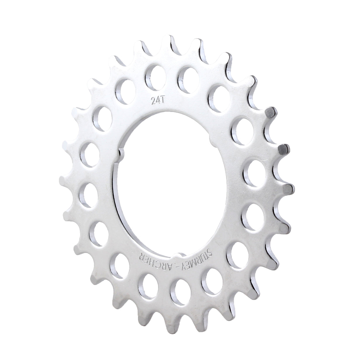 5-Speed Flat Cog, 3-Spline, 1/8" - 24t Chrome