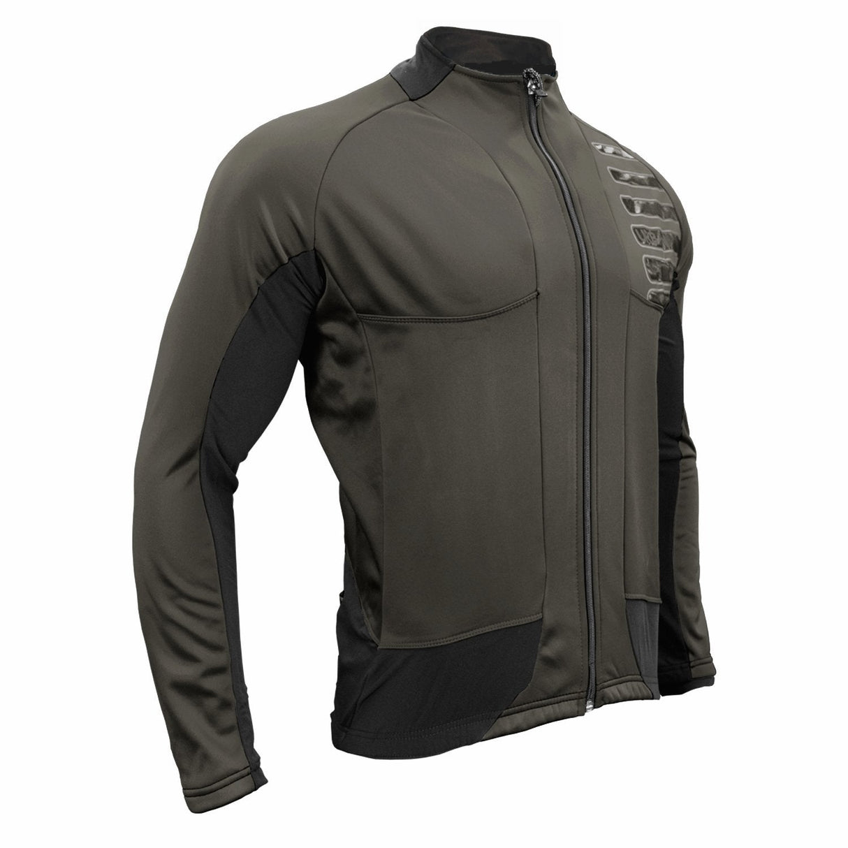 Urban Cycling Reflector Winter Softshell Thermal Jersey Jacket