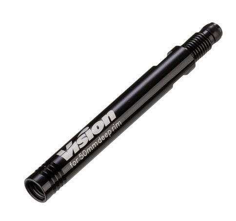 Threaded Presta Extender, 45mm Black - Each