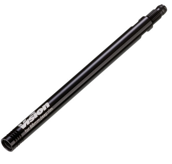 Threaded Presta Extender, 80mm Black - Each NLA