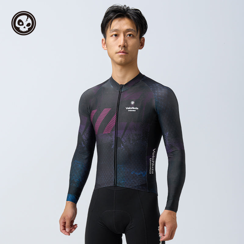 【VNS】 ROCKBROS Clear Sky Men's Cycling Jersey Long Sleeves Top Clothes