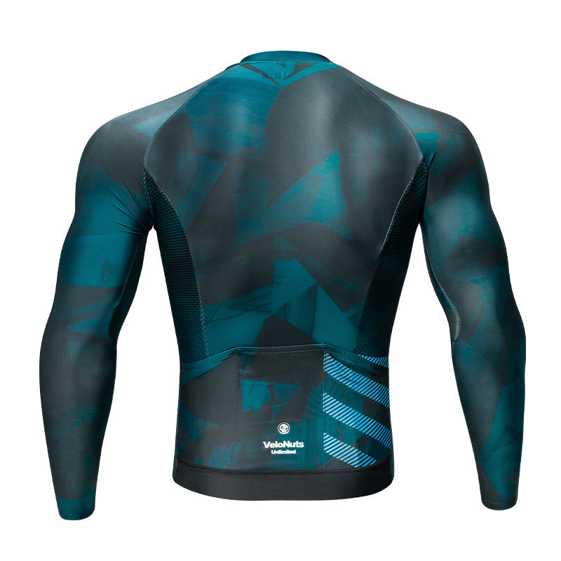 【VNS】 ROCKBROS Clear Sky Men's Cycling Jersey Long Sleeves Top Clothes