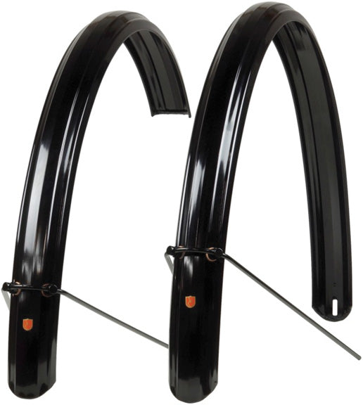 Zeppelin Fenders, Black - 52mm