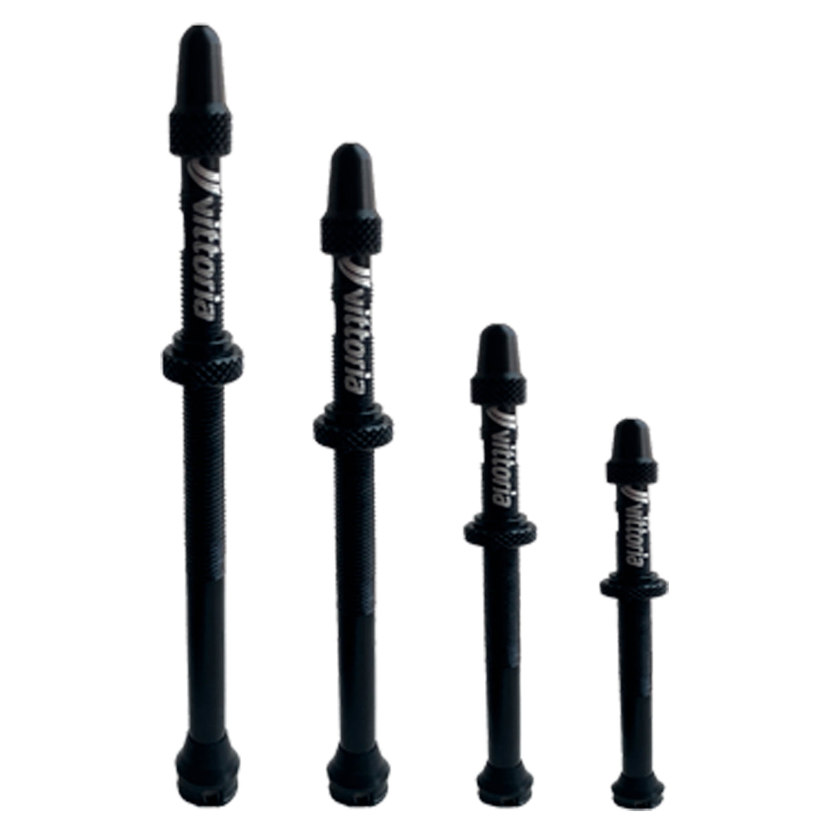 Multiway Tubeless Valve Alloy Black 40mm (Pair)