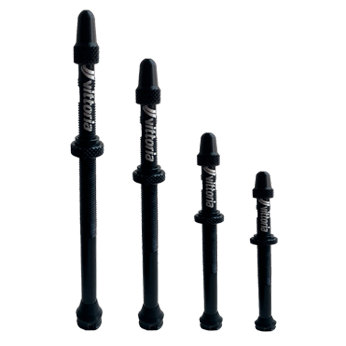 Multiway Tubeless Valve Alloy Black 60mm (Pair)