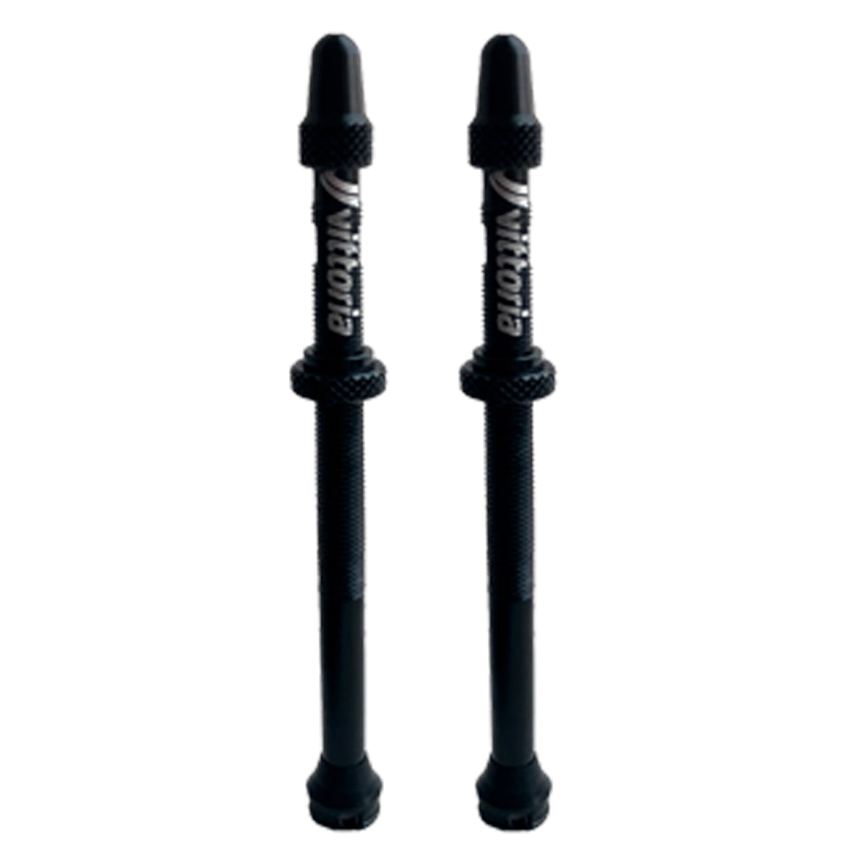 Multiway Tubeless Valve Alloy Black 80mm (Pair)