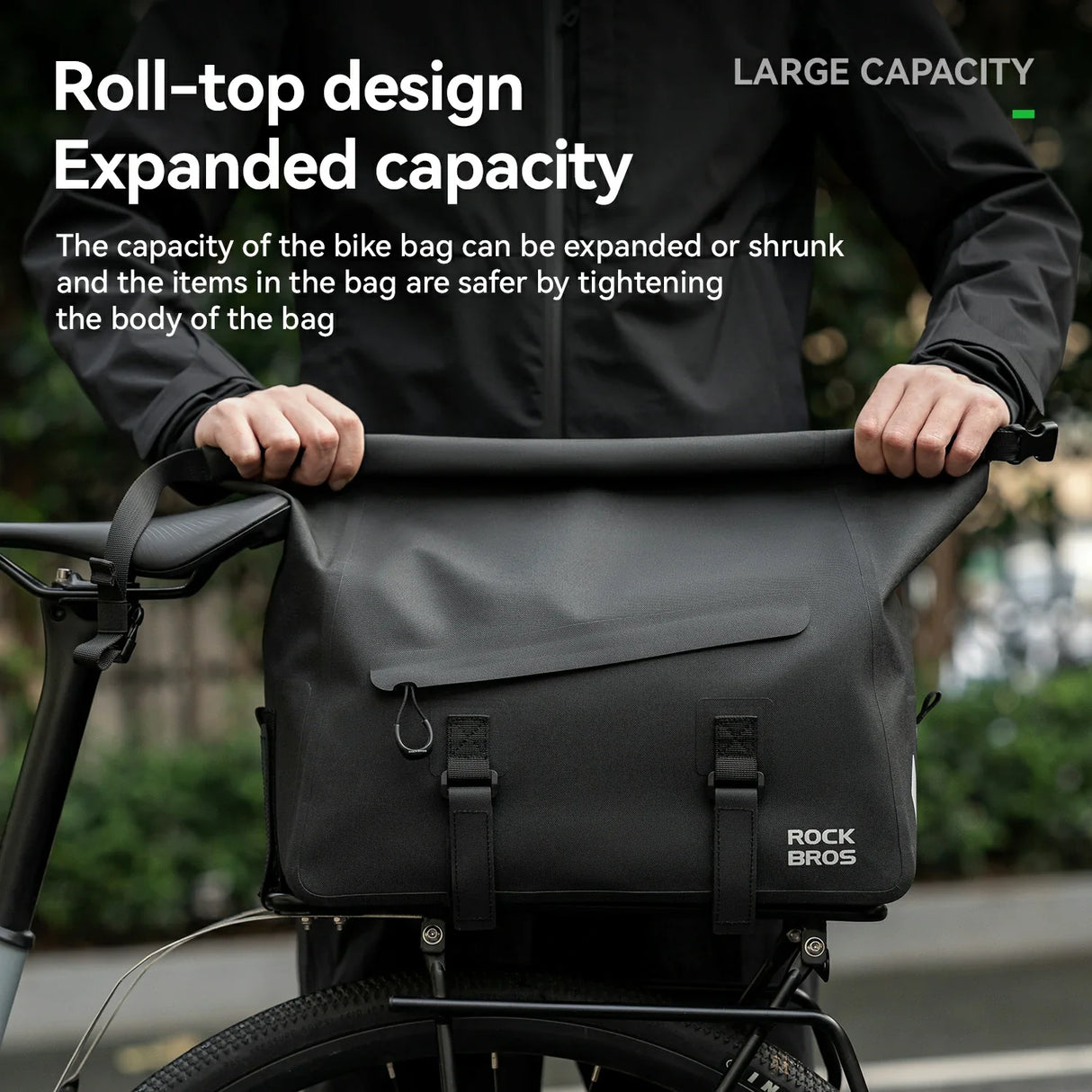 Waterproof 16L Rack Bag Rear Seat
